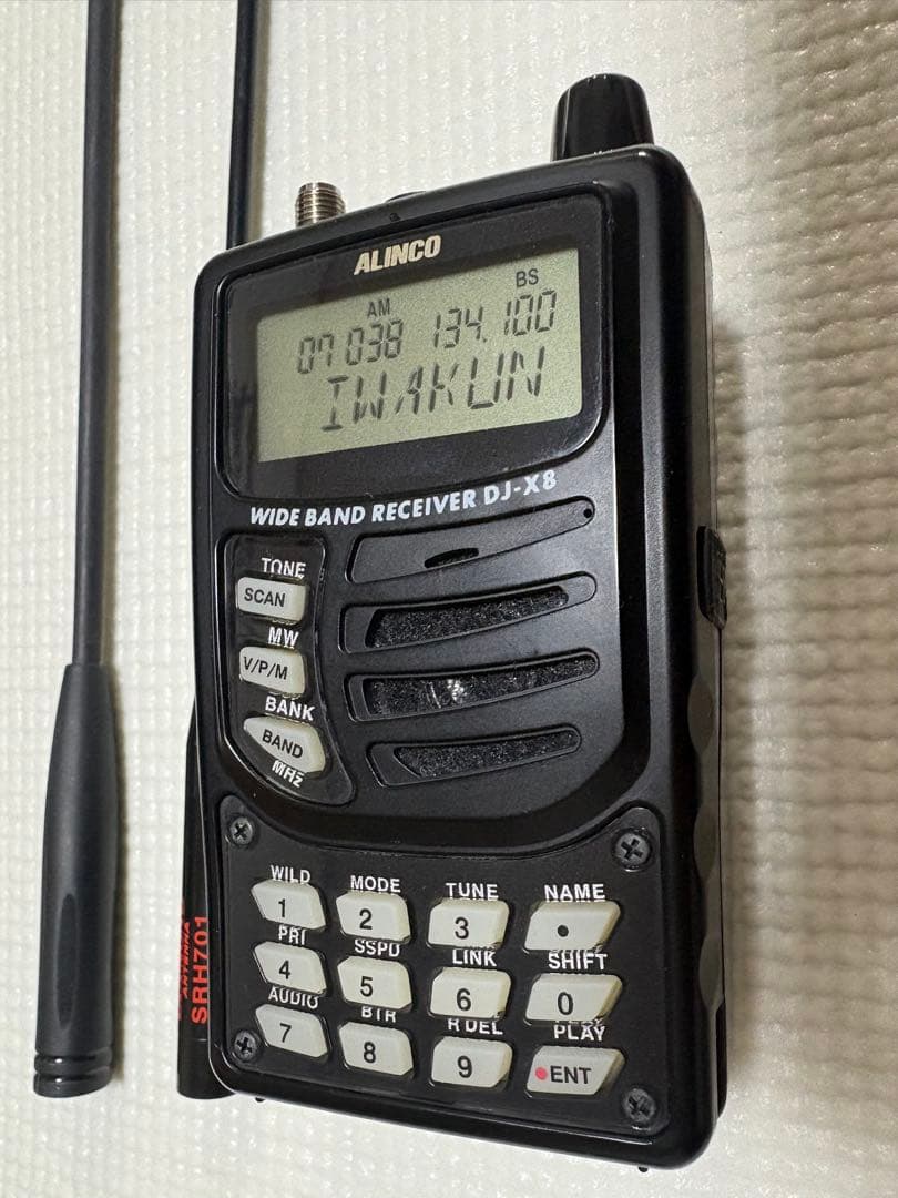 4月4日14時で一度終了します　ALINCO アルインコDJ-X8 広帯域受信機