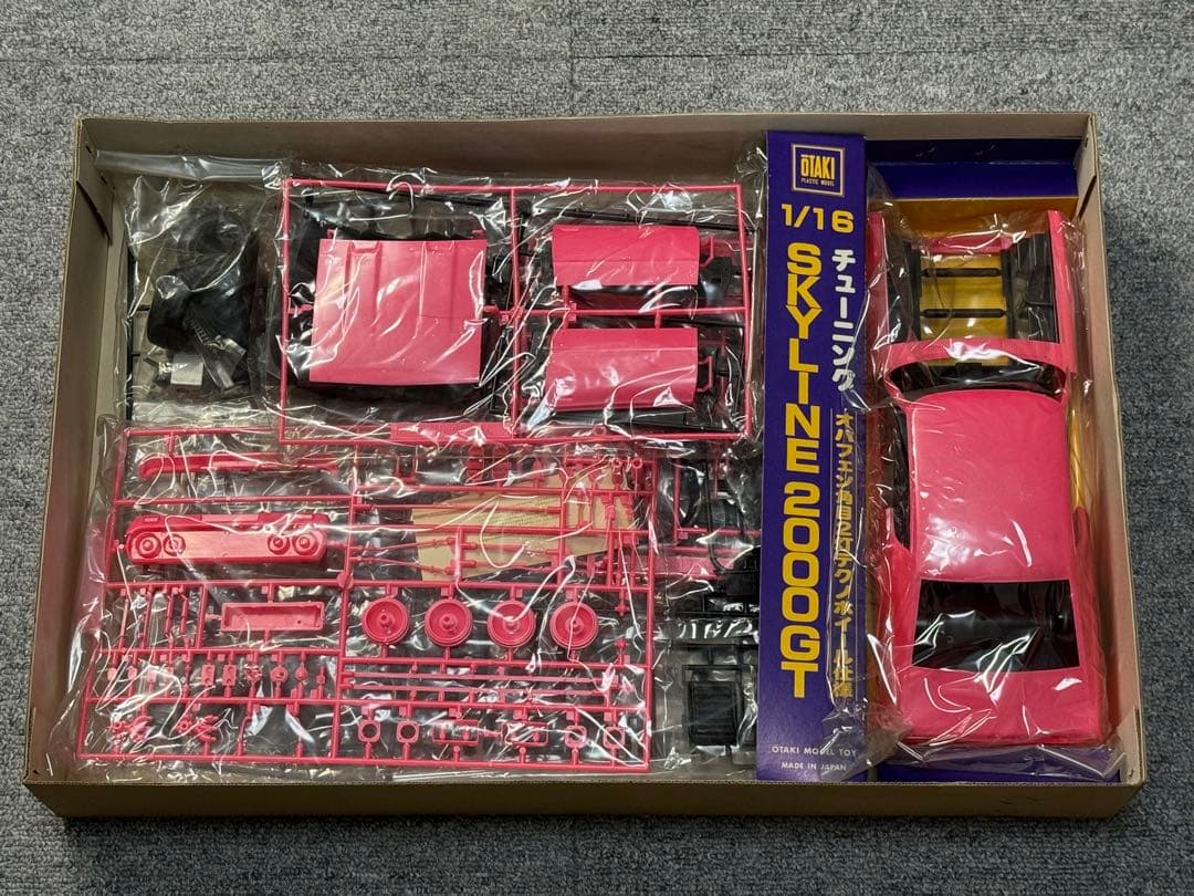 オオタキ 1/16 スカイライン ケンメリ オバフェン 角目2灯 テクノ
