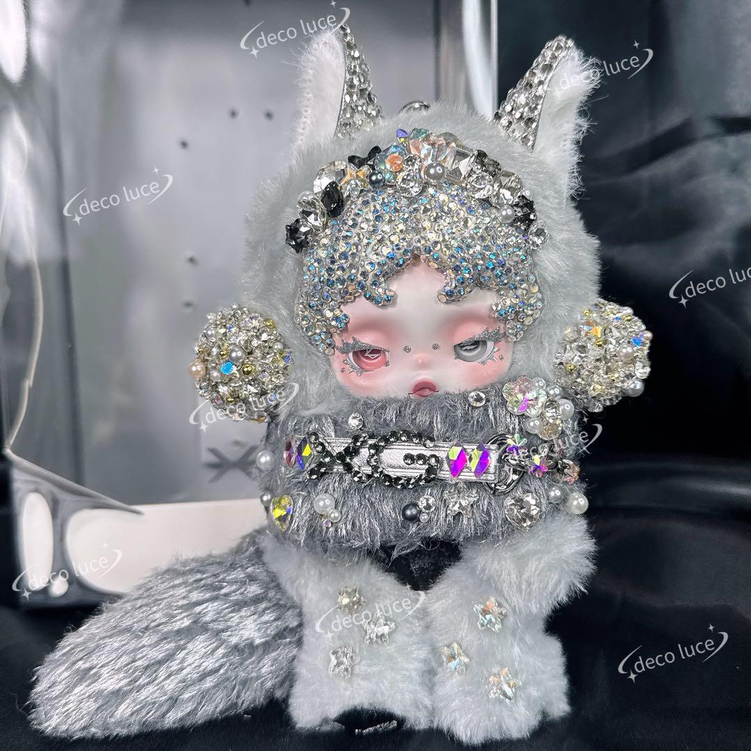 SKULLPANDA XG ぬいぐるみペンダント スカルパンダ　スワロフスキー