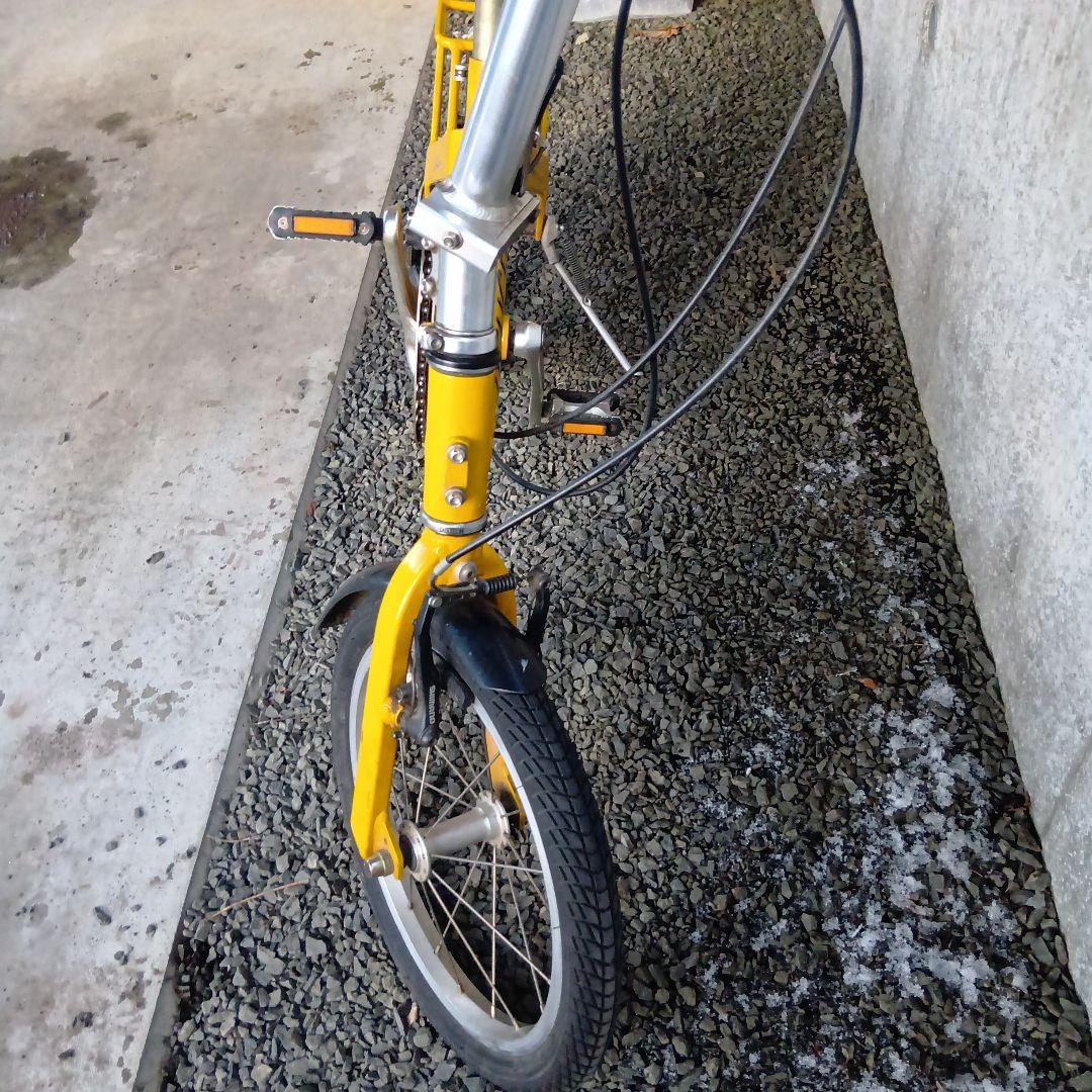 PEUGEOT COLIBRI 折りたたみ自転車 イエロー プジョー コリブリ