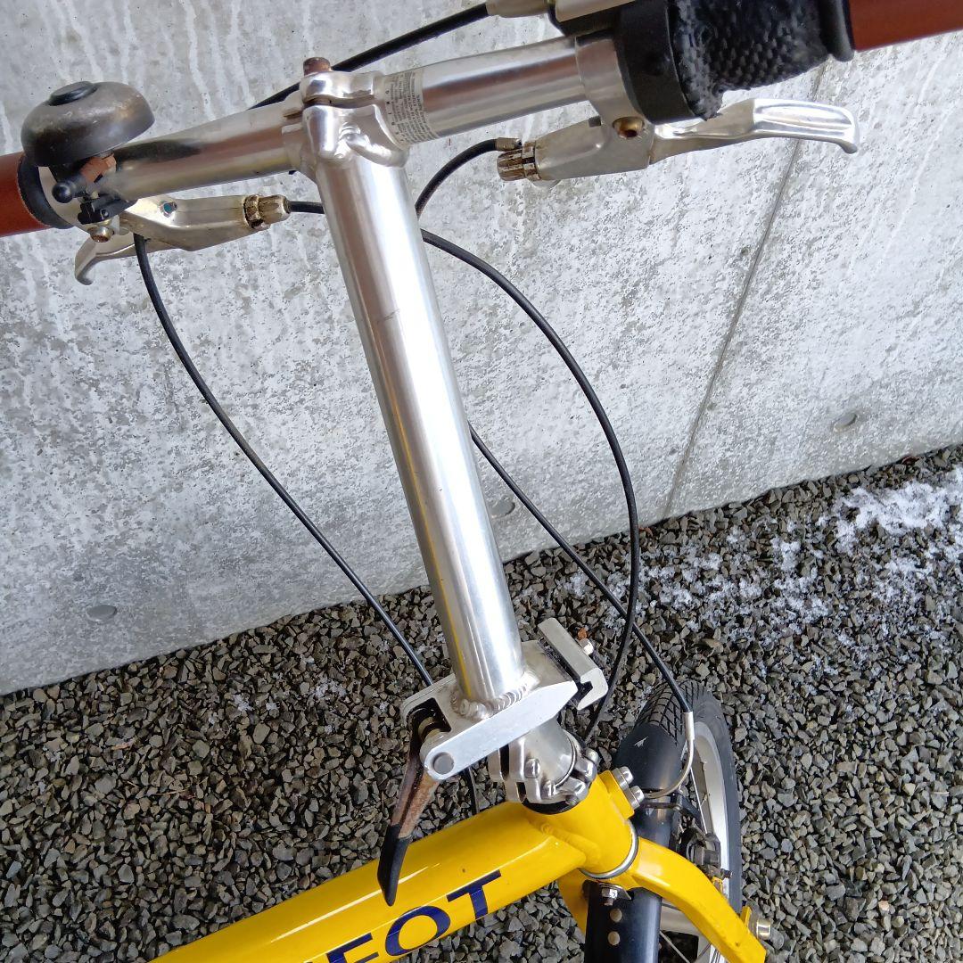 PEUGEOT COLIBRI 折りたたみ自転車 イエロー プジョー コリブリ