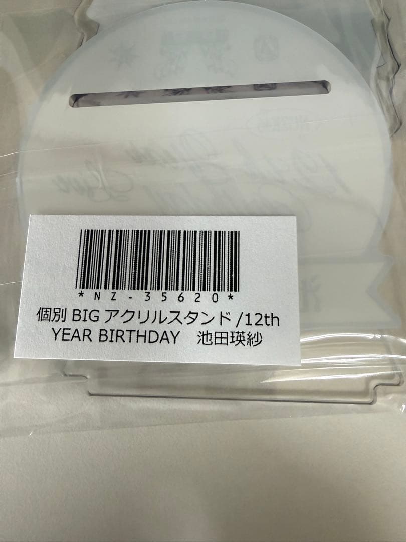 池田瑛紗 個別BIGアクリルスタンド まとめ売り