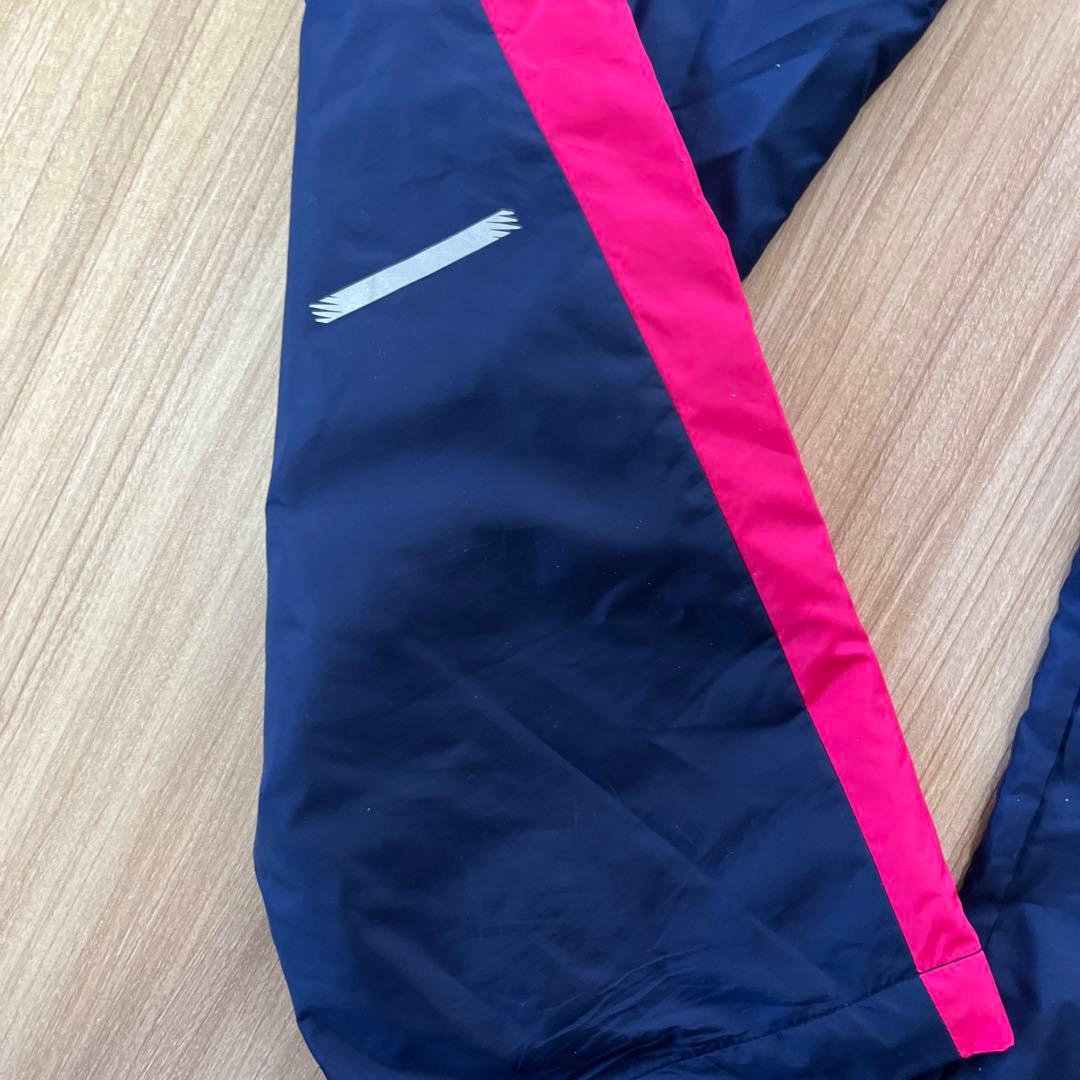【新品同様】　ASICS ウィンドブレーカー ネイビー/ピンク