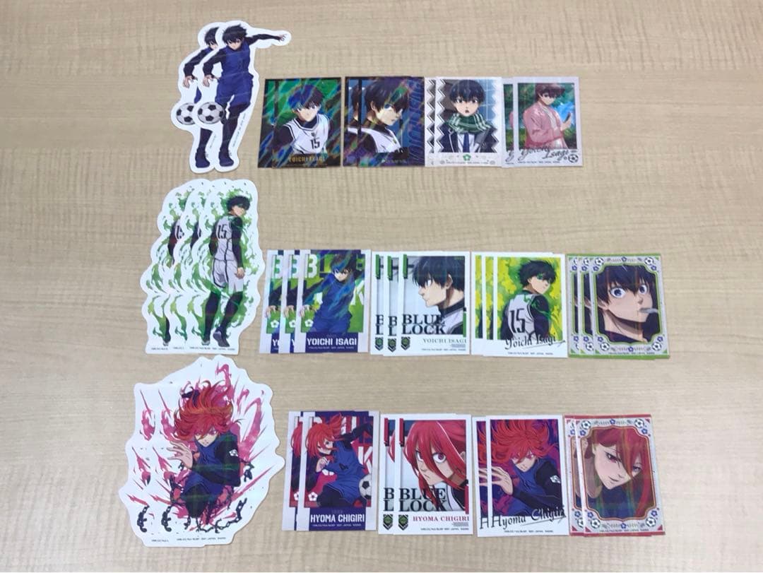 ❶ブルーロック 一番くじ アクスタ クリアカード 特典 紙類など まとめ売り
