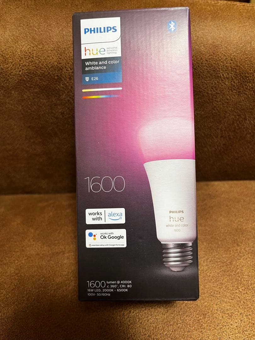 Philips Hue E26 LED電球 1600ルーメン