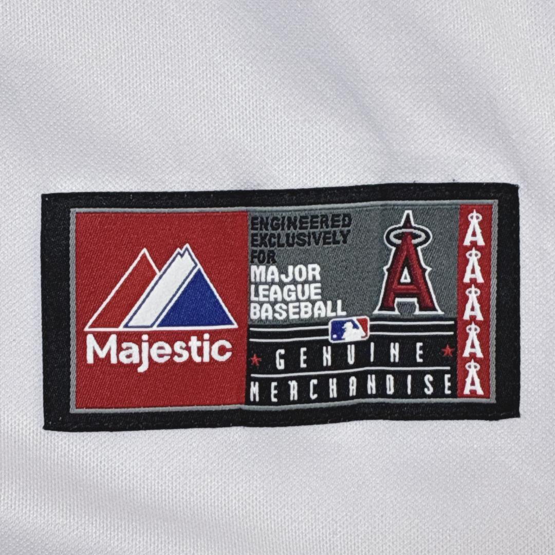 トラウト選手★MLB エンゼルス 両面刺繍 ユニフォーム ゲームシャツ 6XL