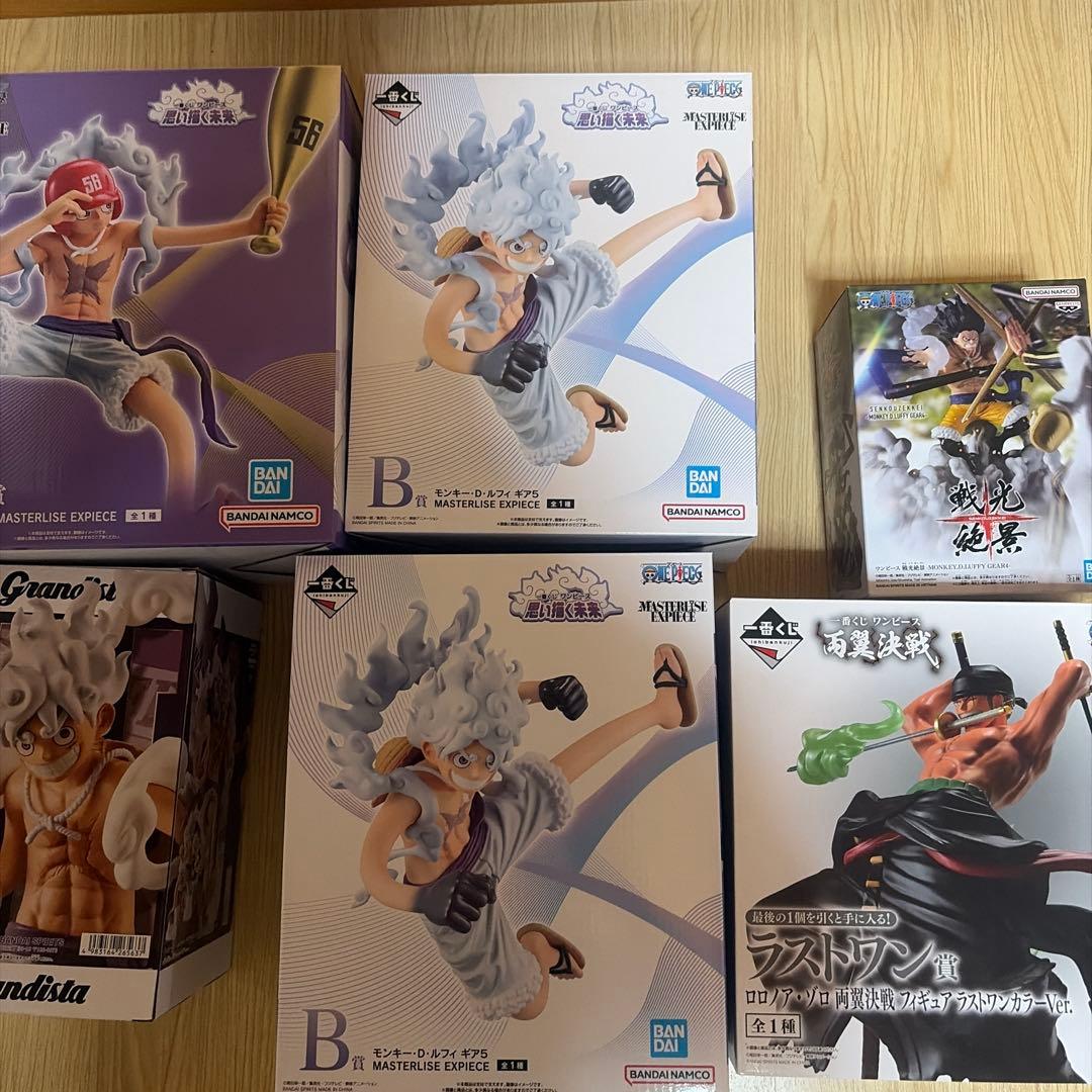 ワンピースフィギュアセット6個