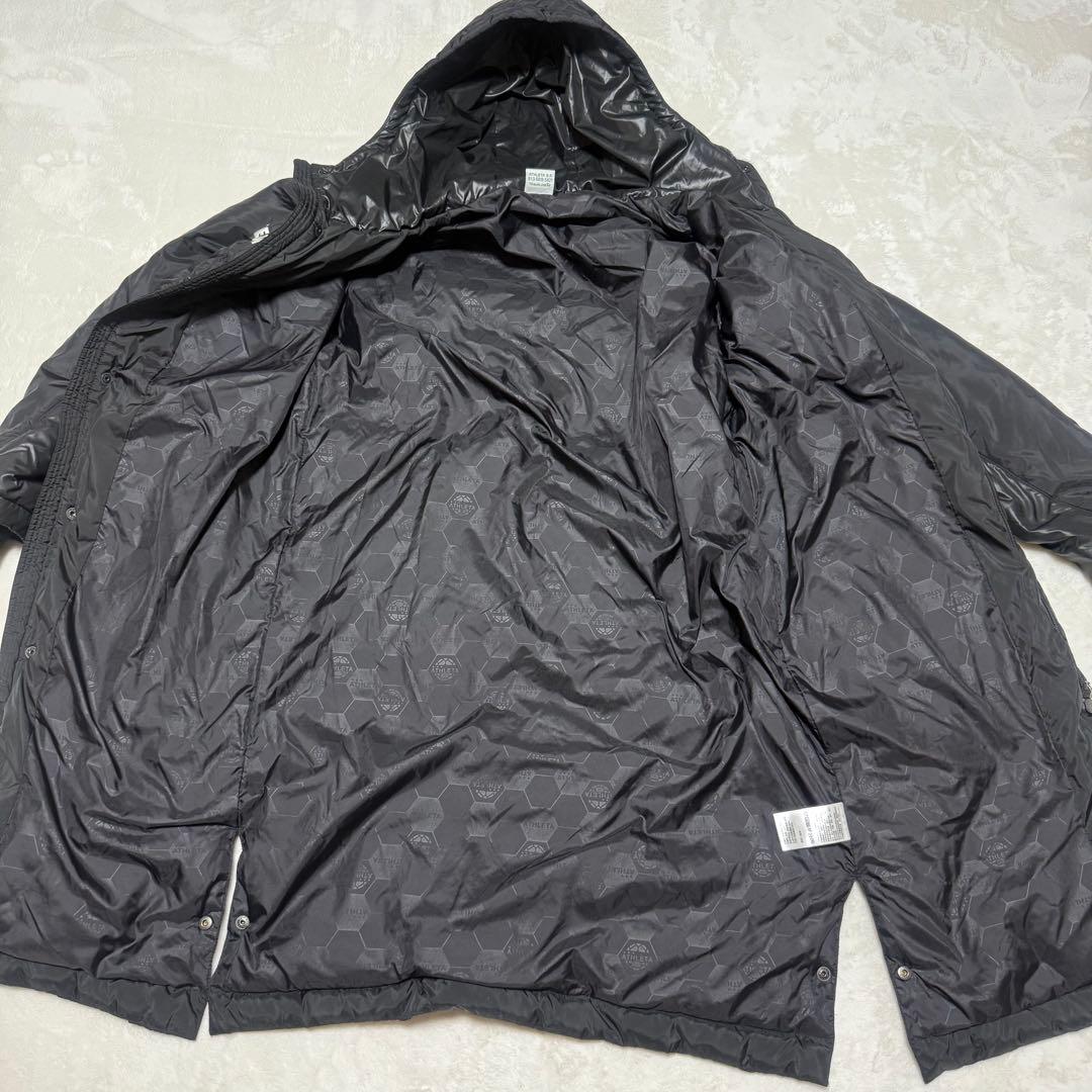 美品　アスレタ　ATHLETA ベンチコート　ブラック　M