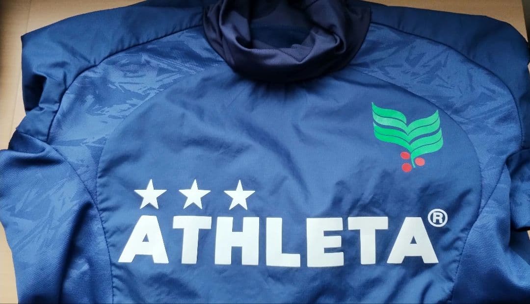 ATHLETA ピステ・ウィンドブレーカー 上下セット ネイビー