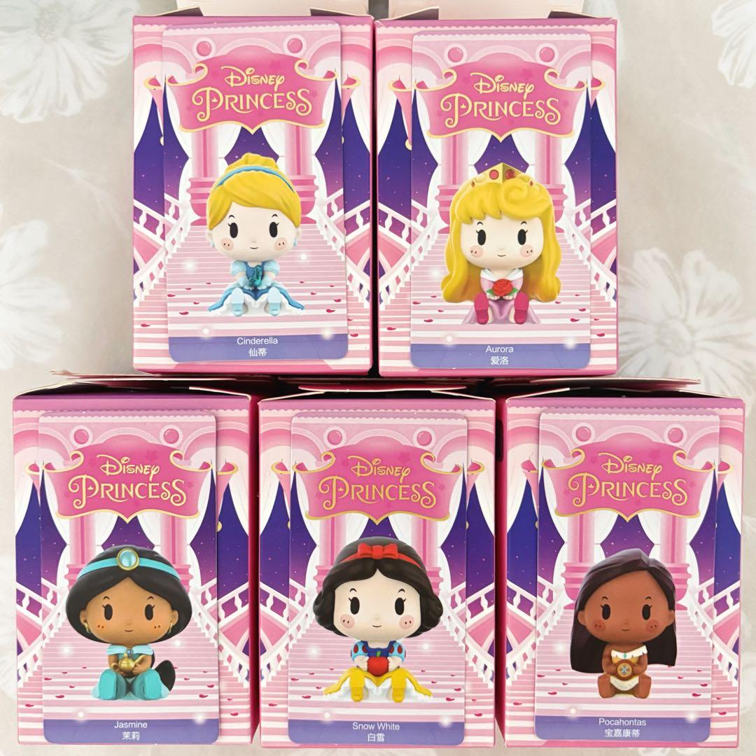 【廃盤·希少】ポップマート ディズニープリンセス お座りベイビー 5点セット