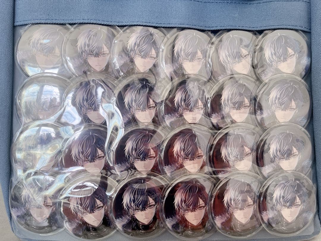 にじさんじ 小柳ロウ ザッカマート フリルトート 痛バッグ A4 缶バッジ