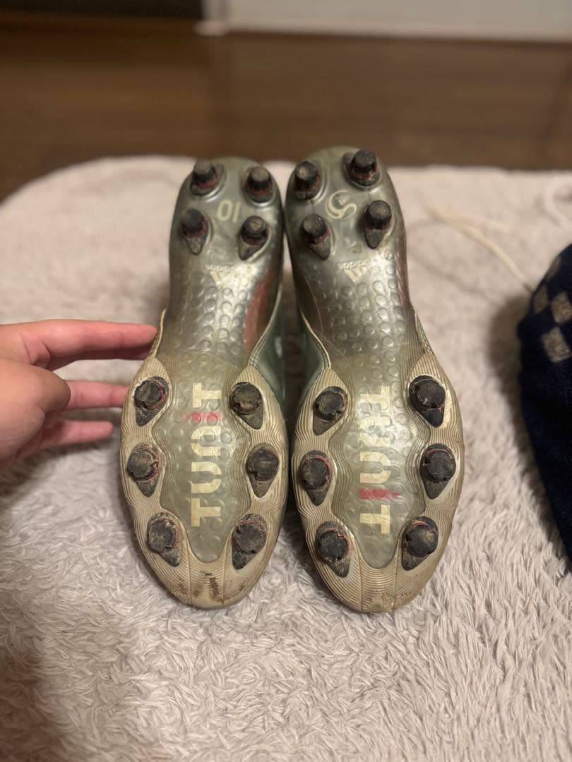 adidas F50 シルバー/ネイビー