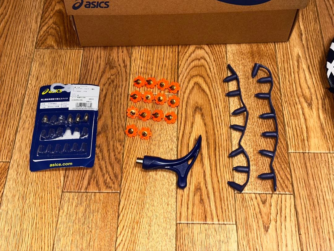 ASICS ヒートスプリント　27.0 ブルー　ホワイト