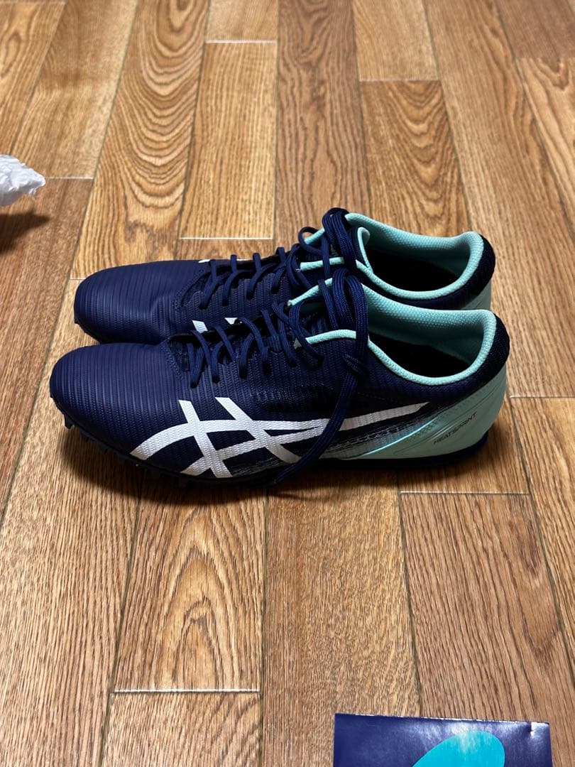 ASICS ヒートスプリント　27.0 ブルー　ホワイト