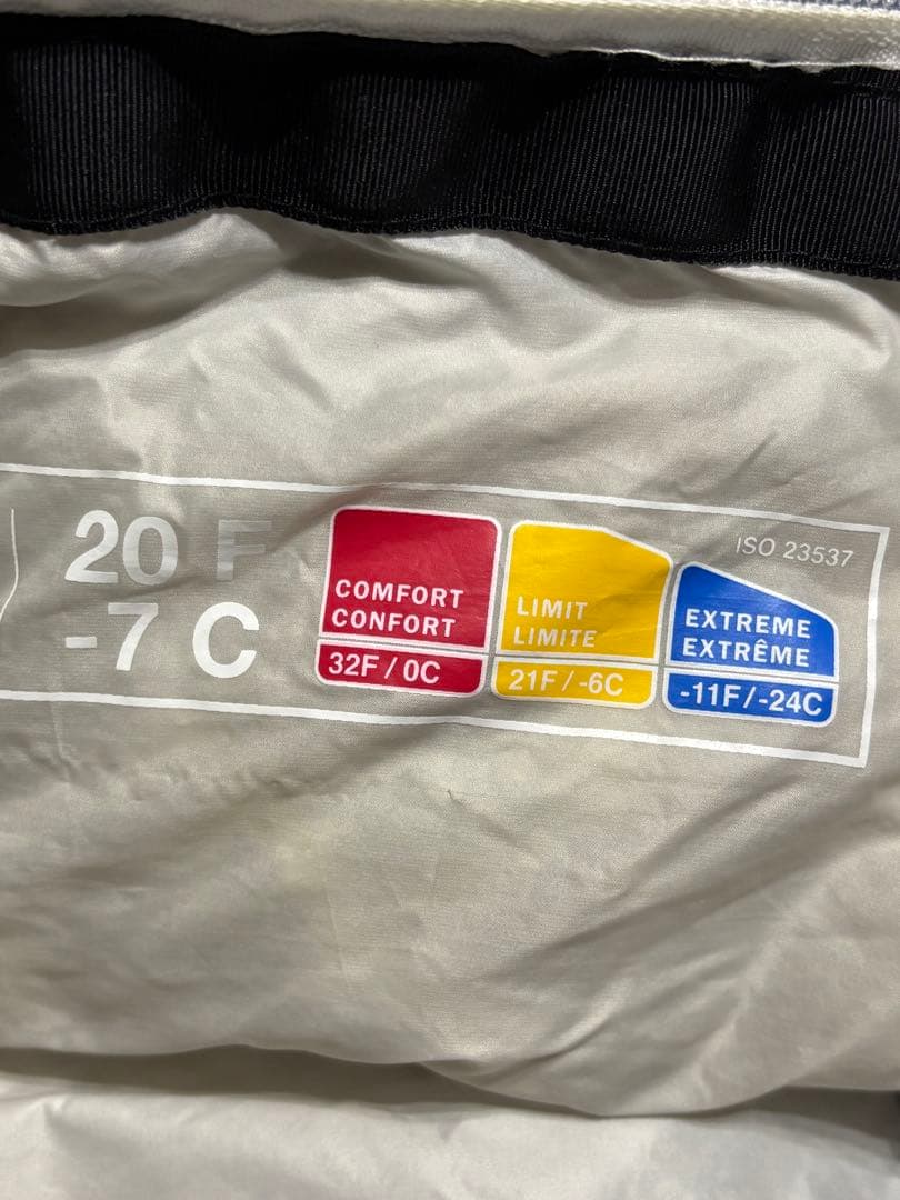 THE NORTH FACE 寝袋 ブルーカズー -7°対応