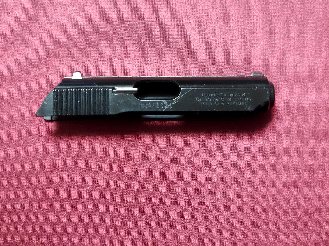 マルゼン　Walther PPK/s ガスブローバック　刻印変更スライド