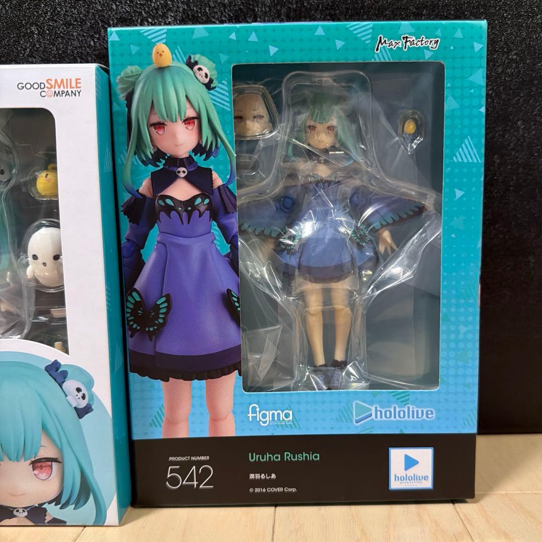 ホロライブ　潤羽るしあ　ねんどろいど　figma