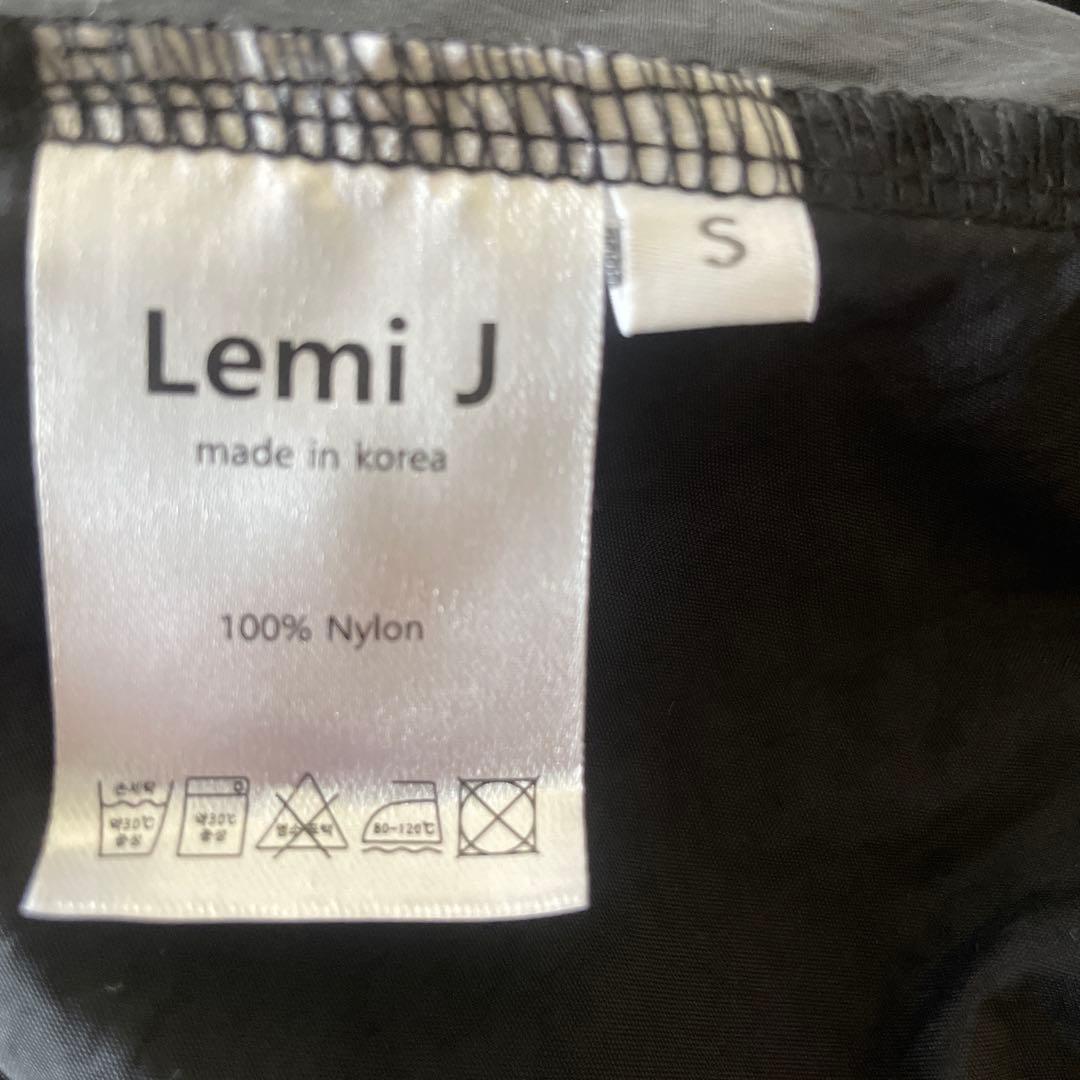 Lemi.J シグネチャーエプロン　ベージュ