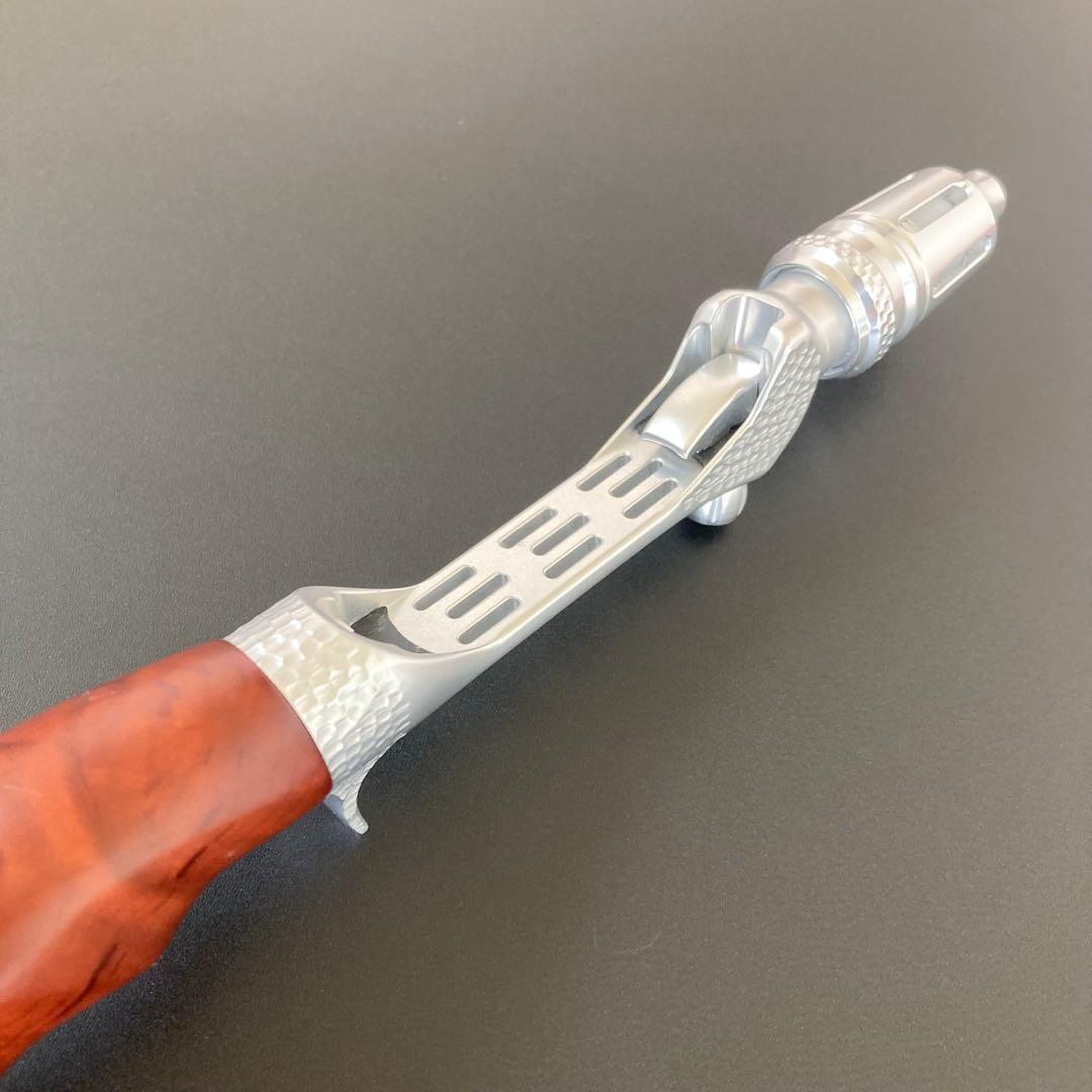 ロッドビルディング ウッドガングリップ トラウト 25㎝ 96g 天然ウッド