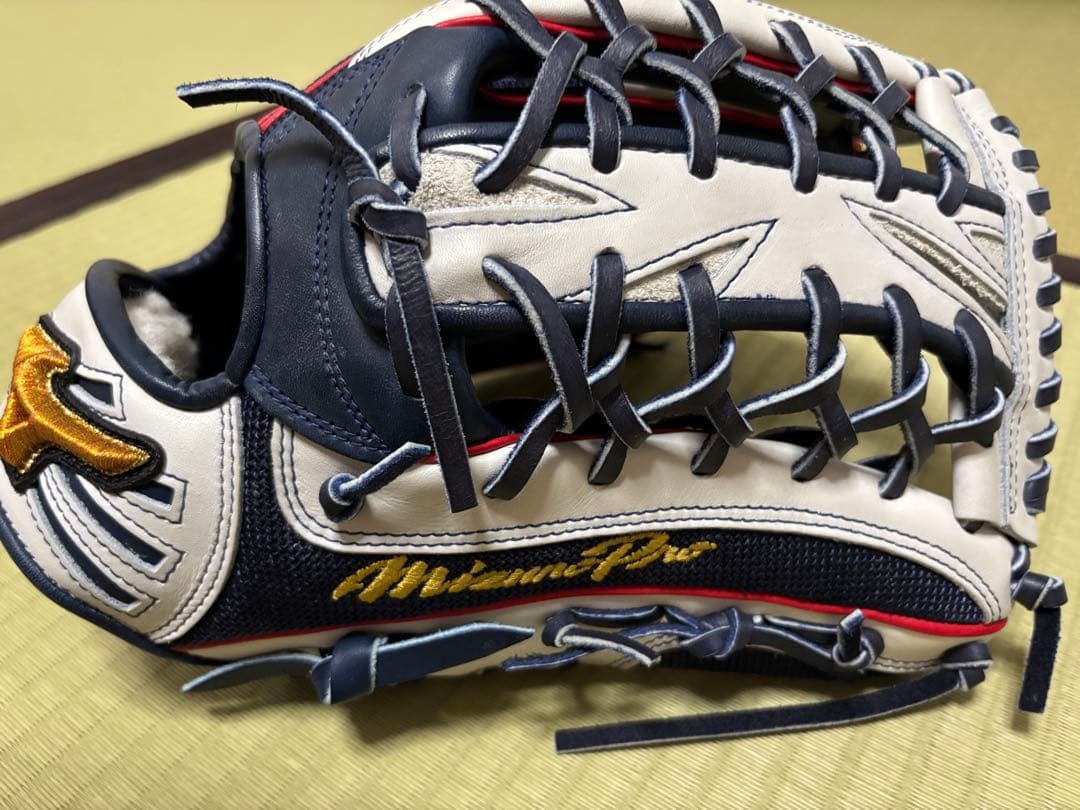 Mizuno Pro オーダー　軟式　ソフトボール　グローブ　型つけ済み