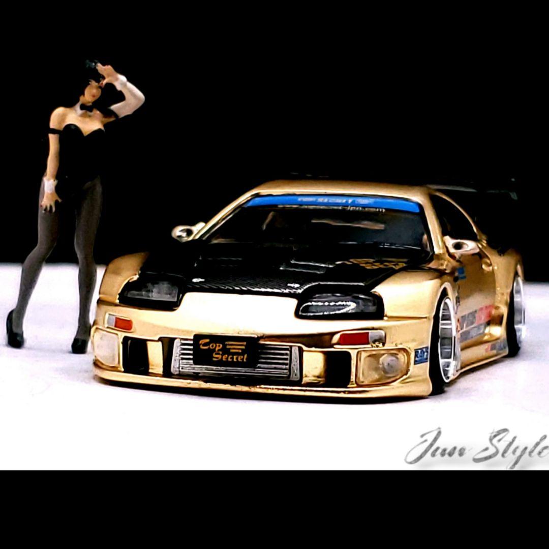 深リム改 1/64 TOPSECRET GT300 1995年展示風 カスタム品