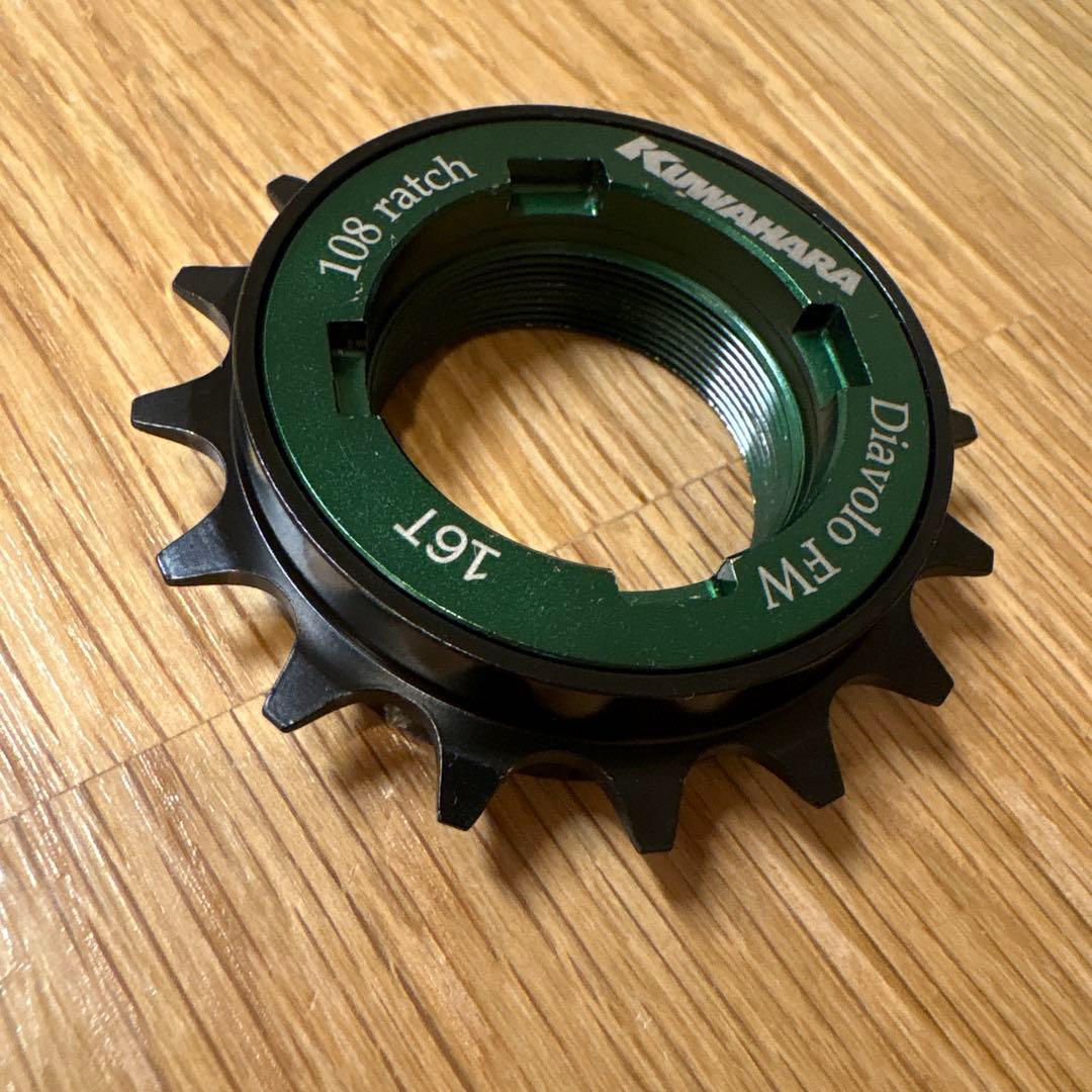 Kuwahara Diavolo FW コグ 108ラッチ　16t