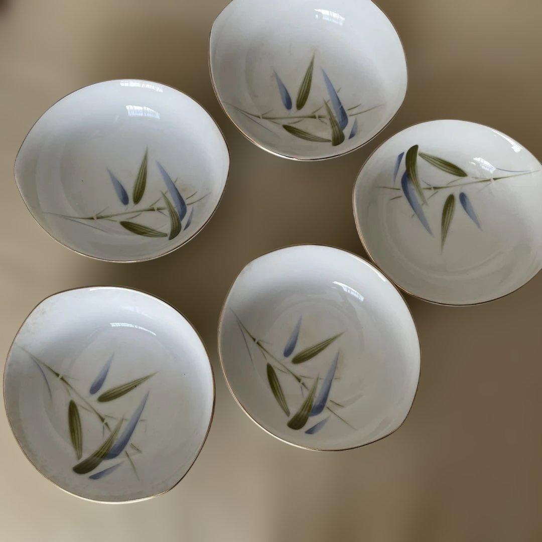 NARUMI 植物模様の陶磁器食器セット