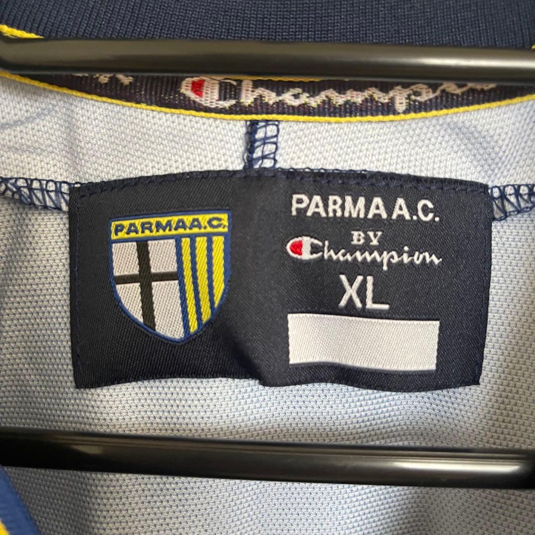 パルマ2001/02中田ホーム　サッカーユニフォームParma NAKATA