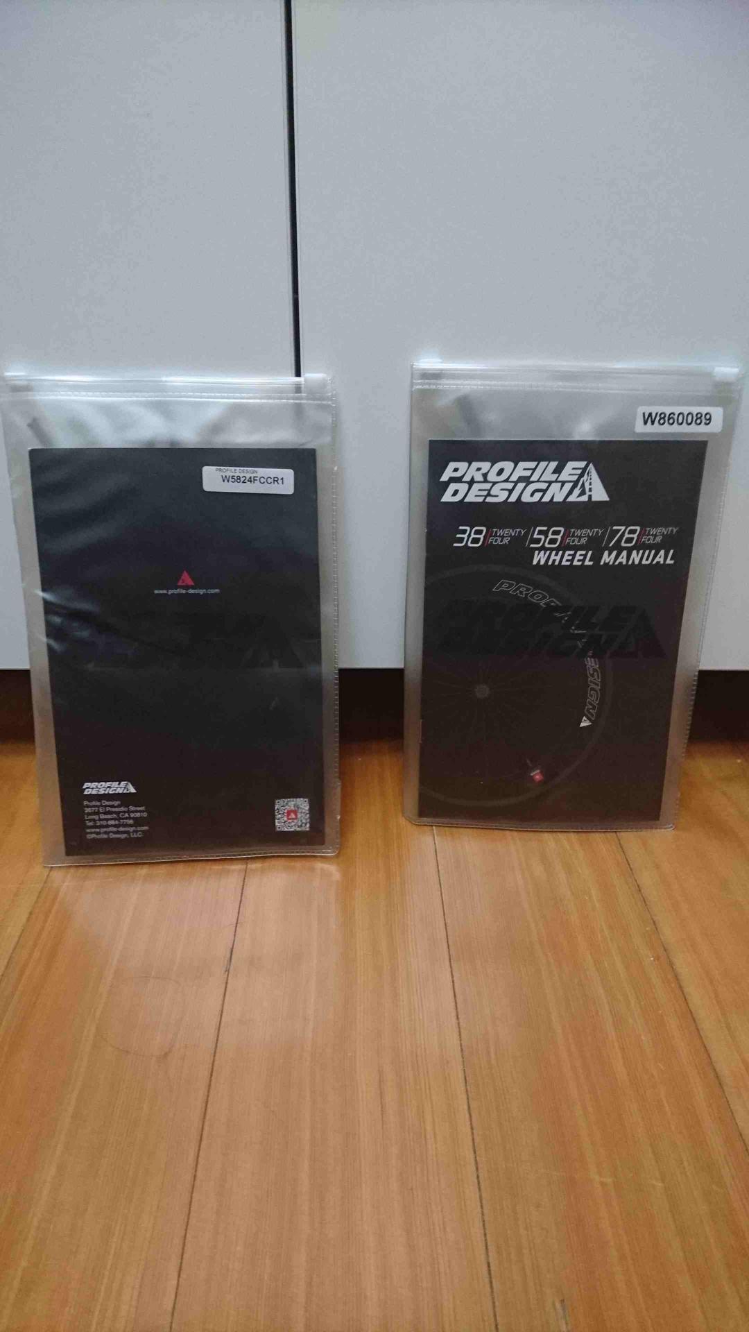 「中古美品！プロファイルデザイン58ミリホイール前後セット 」