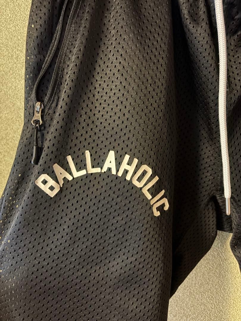 BALLAHOLIC メッシュパンツ ブラック