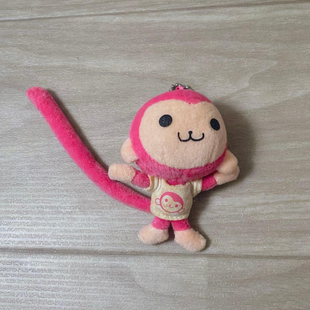 平成レトロ 希少 当時物 ピンキー モンキー Pinky ぬいぐるみ