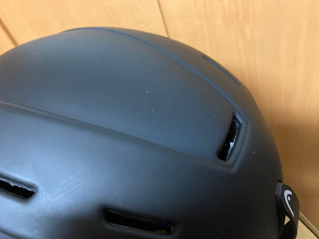 HEAD ヘルメット バイザー　スノーボード　スキー　XS/S 黒　キッズ