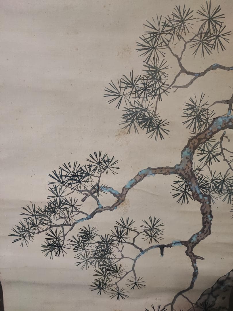 和の絵　時代の物　手描き