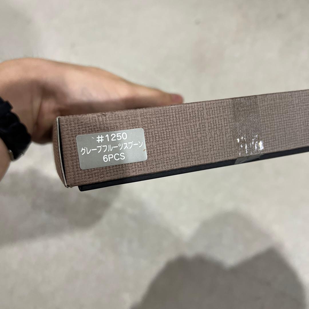 柳宗理 日本製 グレープフルーツスプーン 6本セット 全長16cm #1250