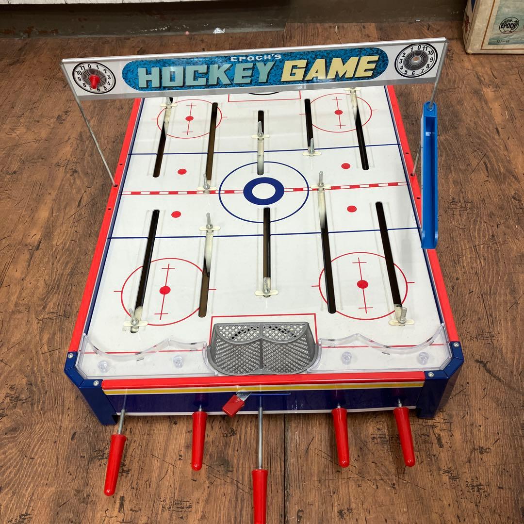 C-1 エポック社 ホッケーゲーム デラックスホッケーゲーム 昭和レトロ