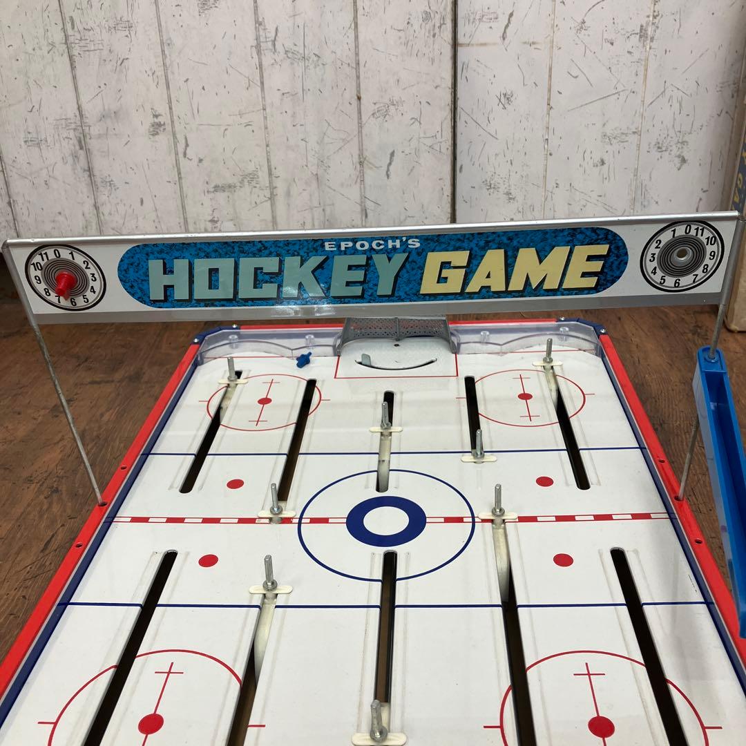 C-1 エポック社 ホッケーゲーム デラックスホッケーゲーム 昭和レトロ