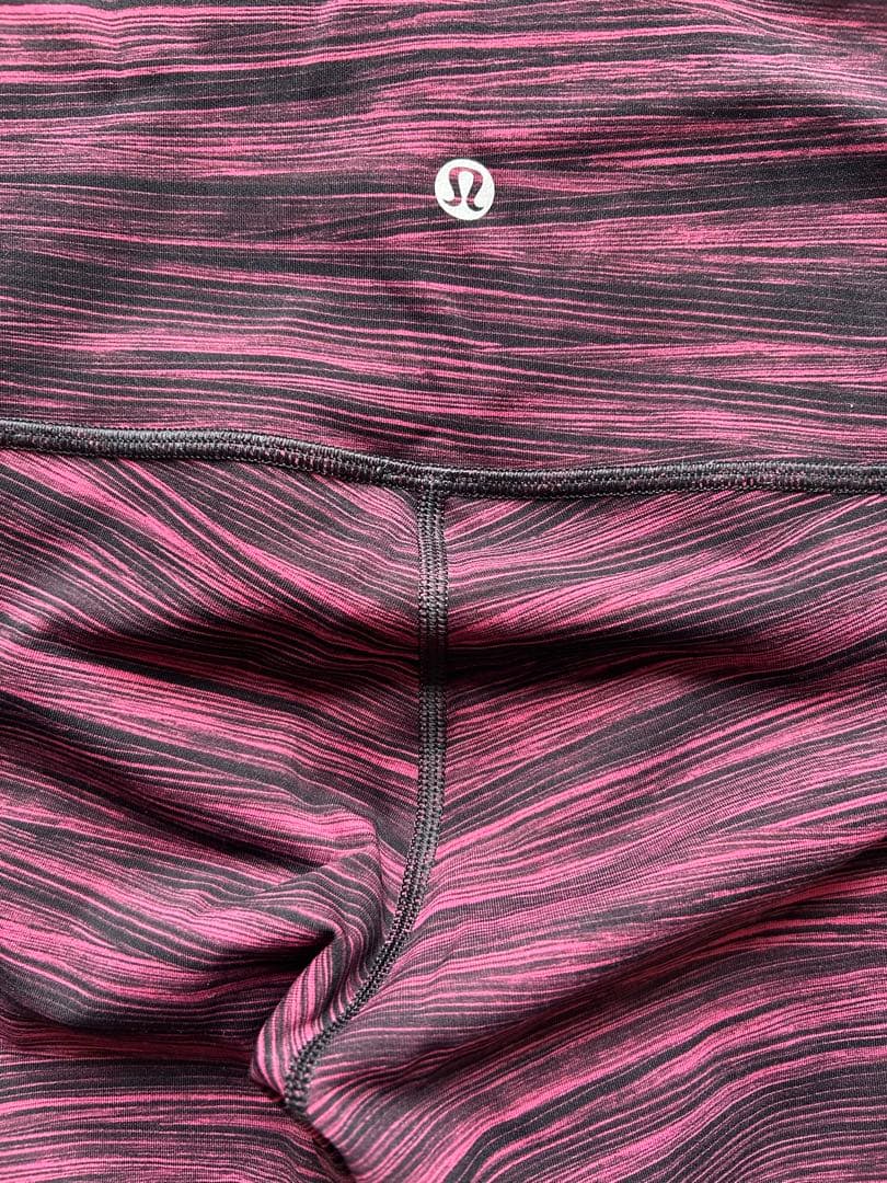ルルレモン lululemon レギンス ストライプ