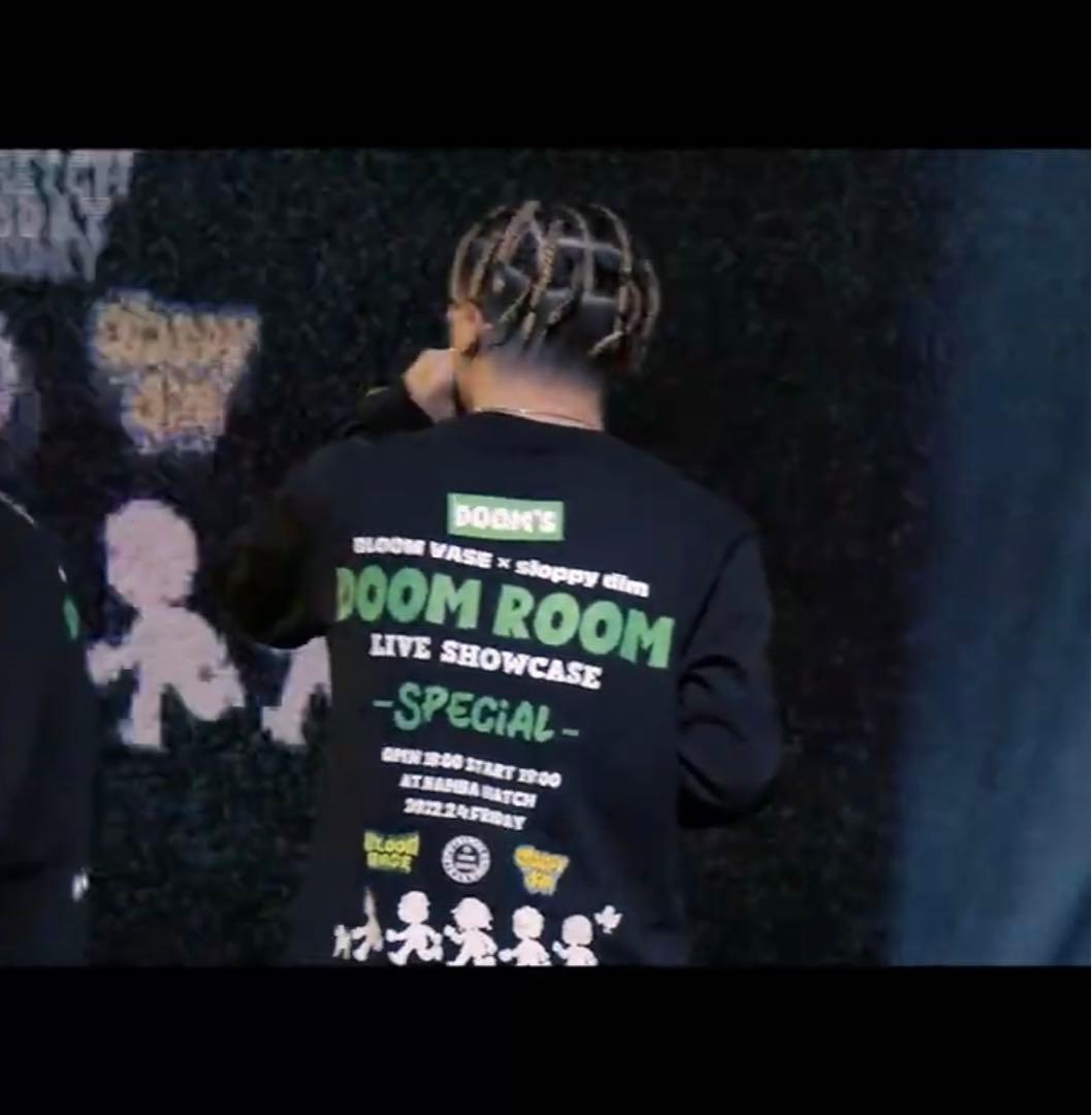 DOOM ROOM TシャツLサイズ sloppydim bloomvase