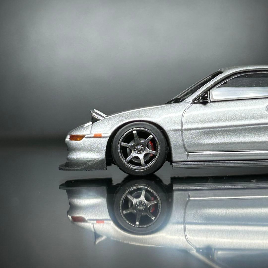 Micro Turbo PEAKO 1/64トヨタ　MR2 シルバー MTモデル