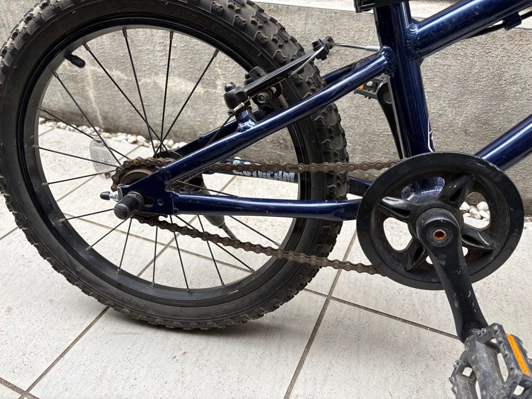 2/21までのみ出品 ヨツバサイクル　18インチ　キャプテンネイビー