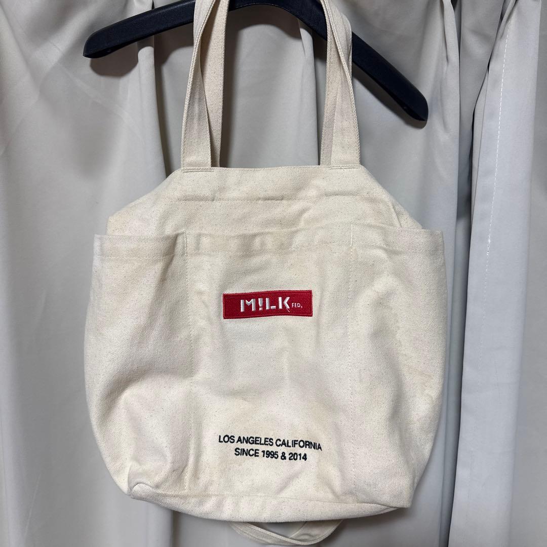 M!LK MILKFED コラボグッズ　ショルダー＆トートバッグ