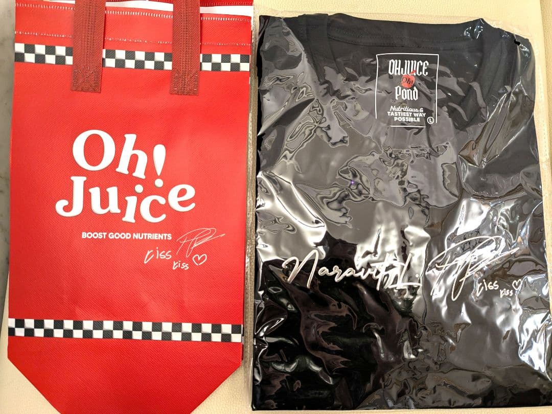 Pond Oh！Juice Pond Tシャツ PondPhuwin GMMTV