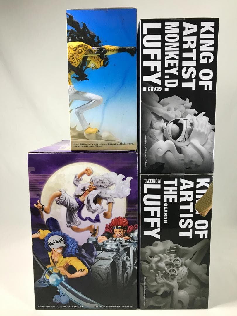 [一部開封有り]ワンピース モンキー・D・ルフィ ギア5 ニカ フィギュアセット