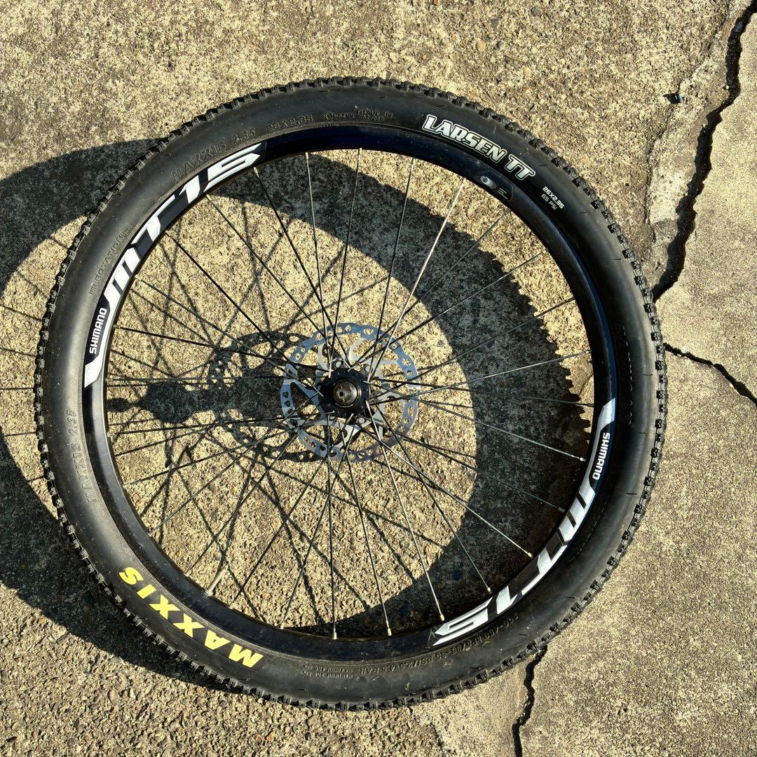 shimano wh-mt15 26インチ フロントホイール