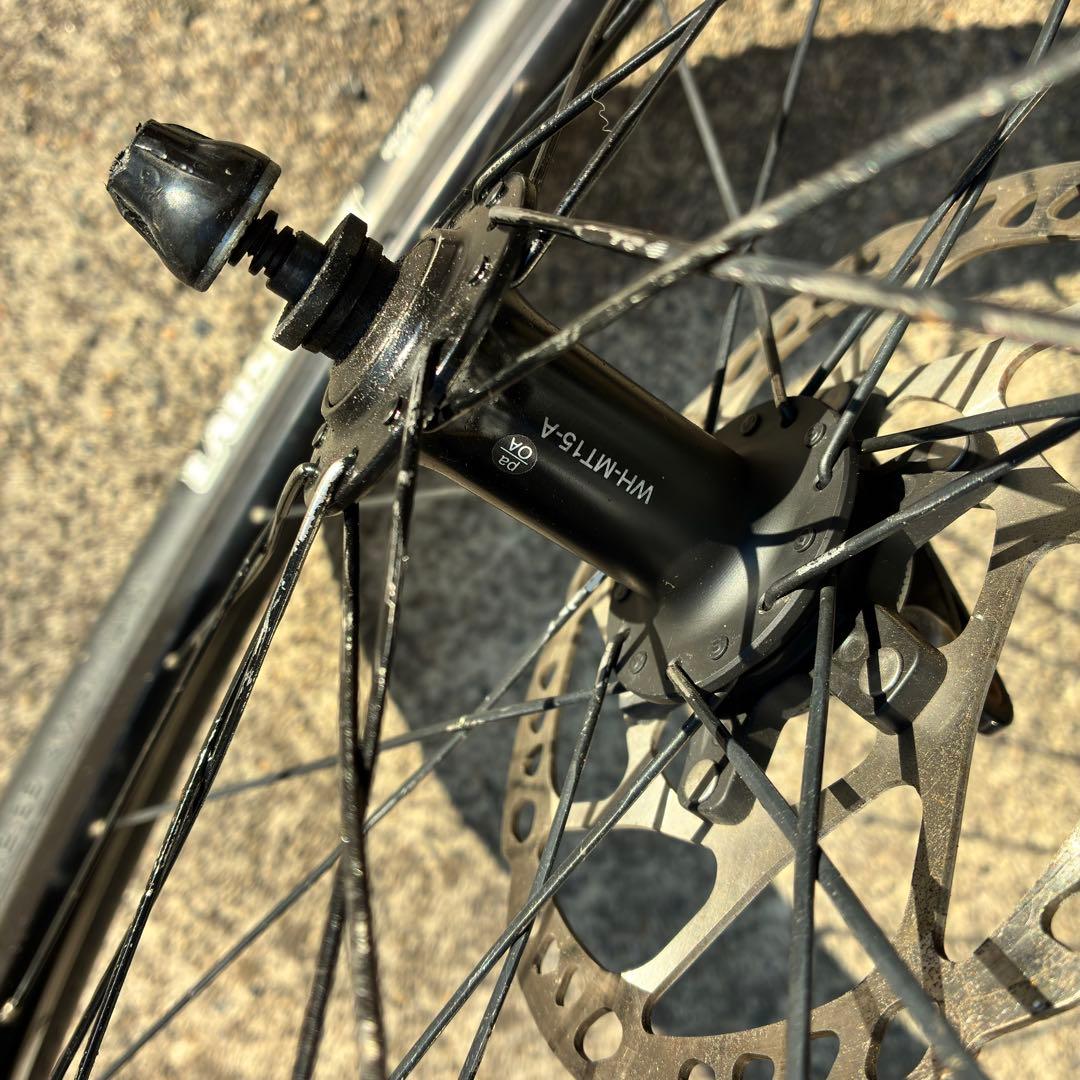 shimano wh-mt15 26インチ フロントホイール
