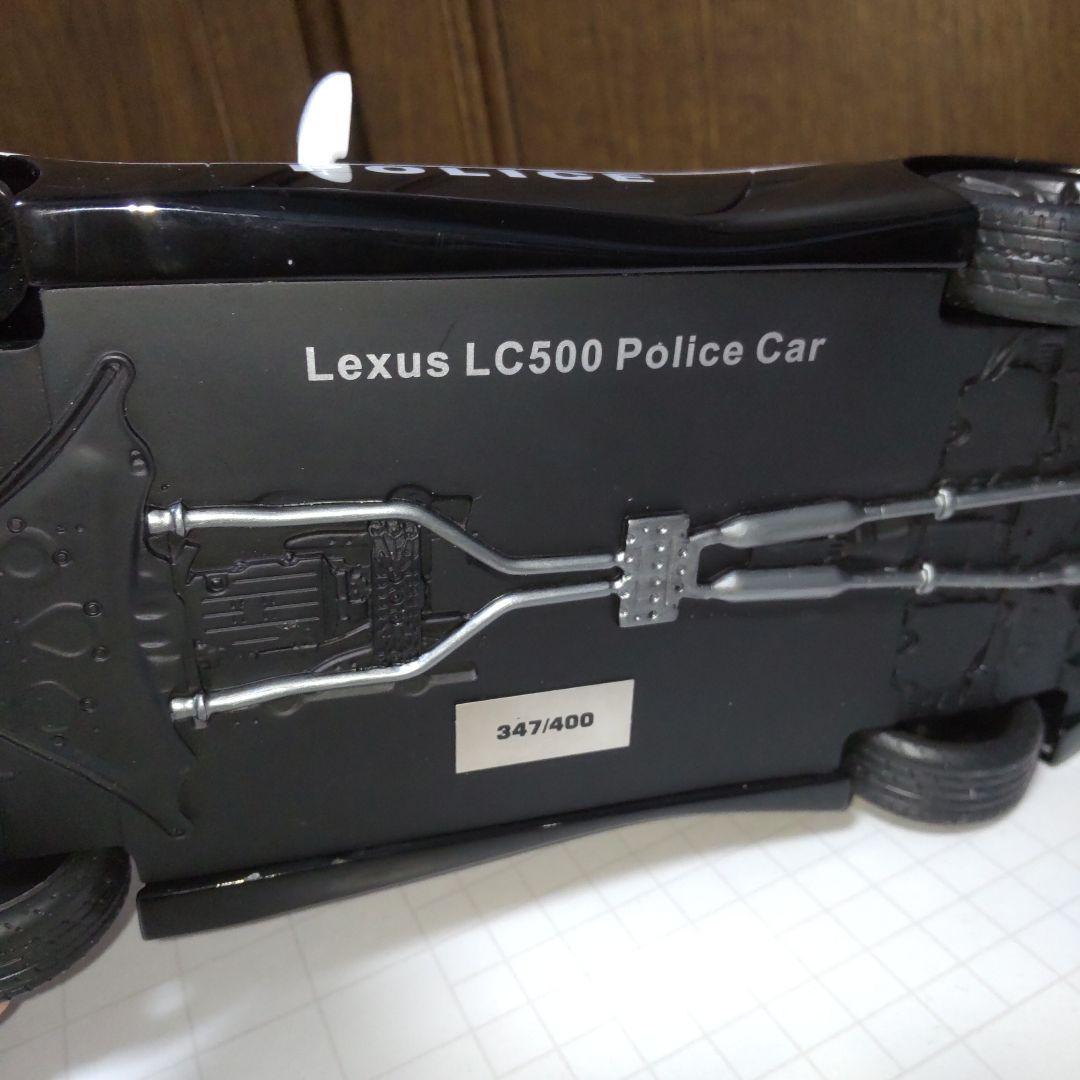 レクサス LC500 栃木県警察交通機動隊車両 1/18 レイズ RAI'S