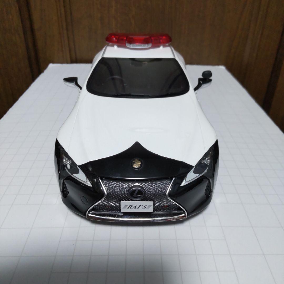 レクサス LC500 栃木県警察交通機動隊車両 1/18 レイズ RAI'S