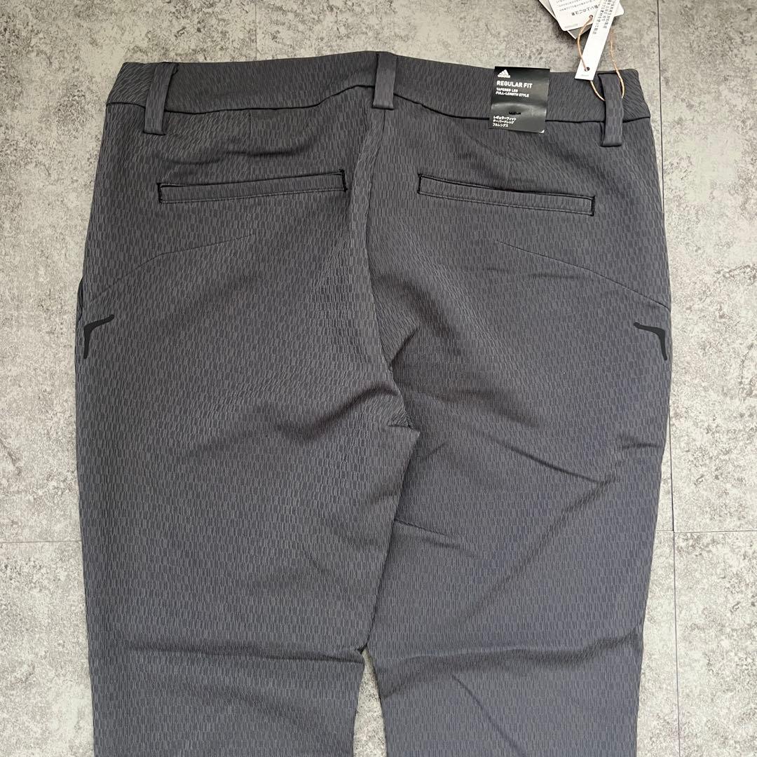 未使用【アディダス】（L）ゴルフパンツ ストレッチパンツ テーパード グレー