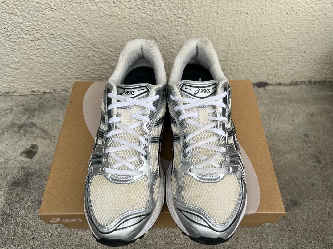 新品ASICS GEL-KAYANO14 CREAM/SCARAB 27.5cm