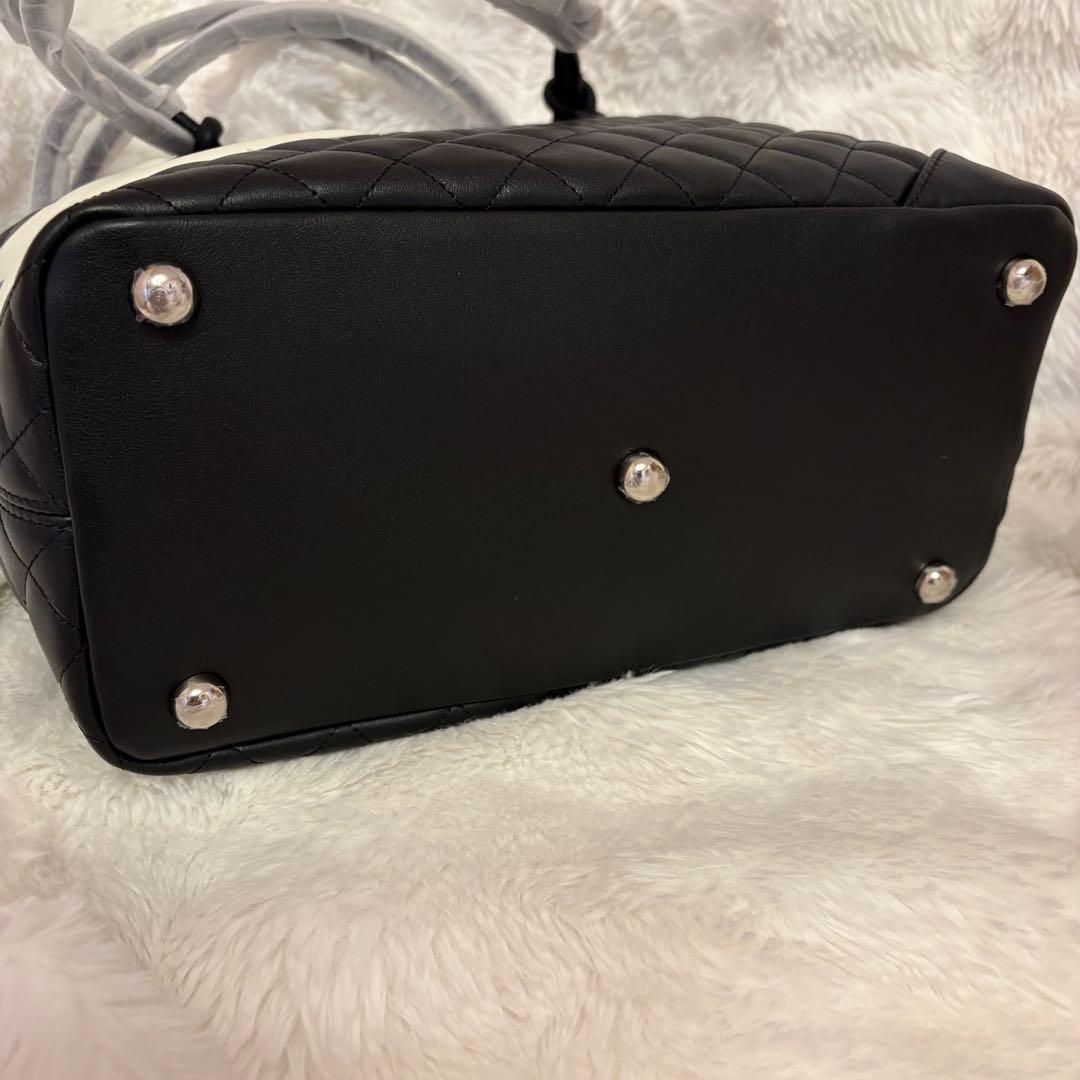 CHANEL カーボンライントートバッグ 黒
